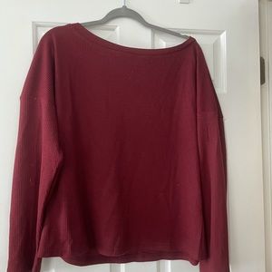 Off shoulder sweater